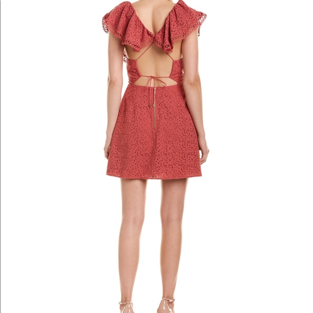 Keepsake unraveled a line dress